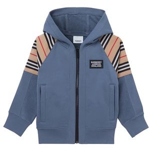 Burberry Boy's Hamilton Icon Stripe Panel Jacket